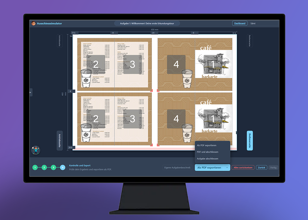 Ausschiess-Simulator Screenshot